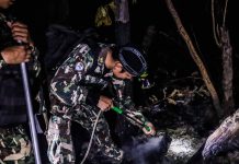 เจ้าหน้าที่อุทยานดอยสุเทพ-ปุย เชียงใหม่ และชุดเสือไฟ ของกรมอุทยานฯ