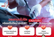 ฝนตกมองถนนไม่ชัด อย่าเพิ่งรีบไปตัดแว่นสายตา แต่ให้ดูที่ใบปัดน้ำฝน 4 สัญญาณเตือน ถึงเวลาเปลี่ยนใบปัดน้ำฝน